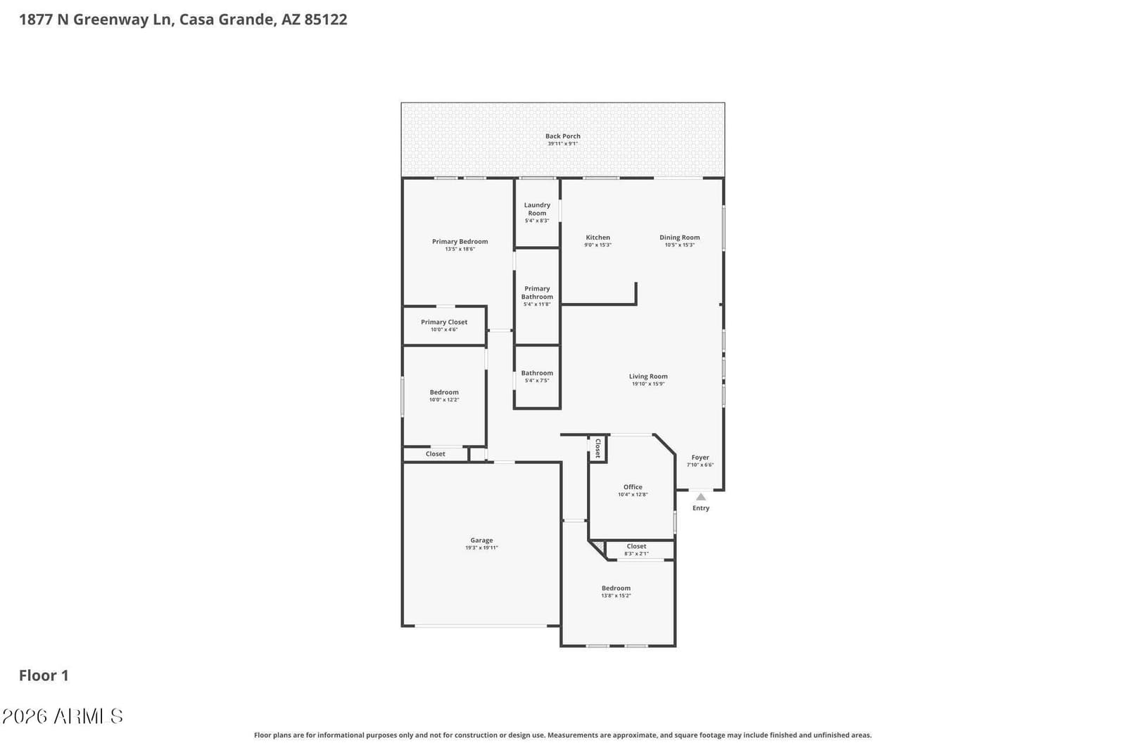 1877 N GREENWAY Lane, Casa Grande, AZ 85122 — photo 13 of 21