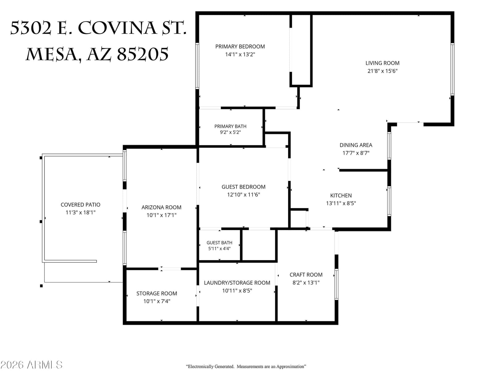 5302 E Covina Road, Mesa, AZ 85205 — photo 44 of 51