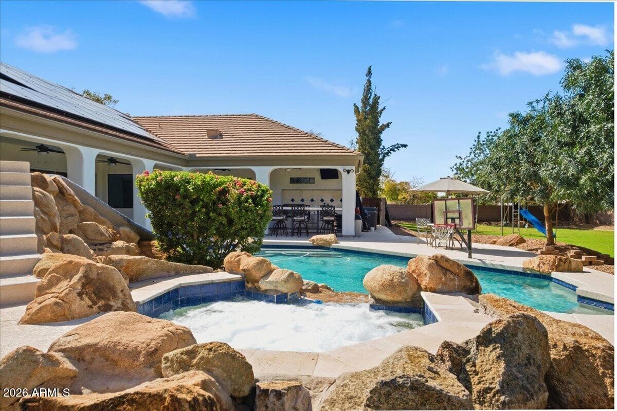 176 S Equestrian Court, Gilbert, AZ 85296 — photo 61 of 76